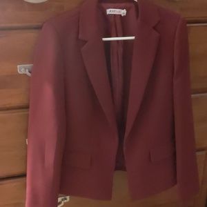 JustFab Burgundy colored Blazer *EUC*